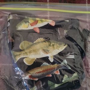 Fish Themed Handmade Face Mask